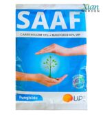 Soil drenching to Apply Saaf Fungicide to roots.