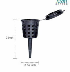 Fertilizer basket set for controlled plant feeding system